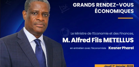 Le ministre Alfred Metellus fait le bilan de l’année 2025 et annonce les perspectives pour 2026